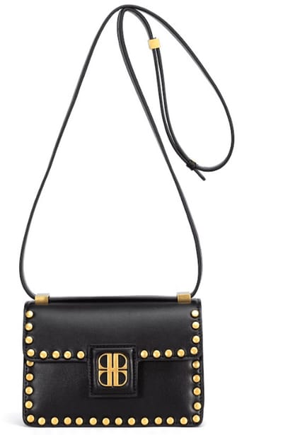 Laurent David Studs Black | Zwart | Maat: One Size