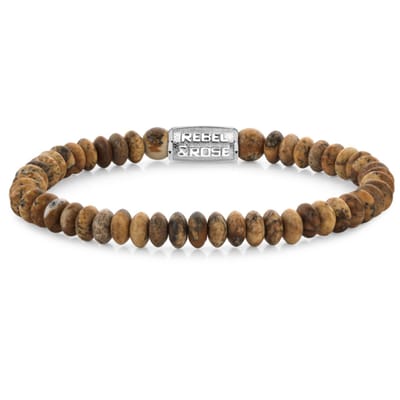 Armband - Staal/Beads | Rebel & Rose