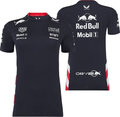 Dames - USA Replica Team T-Shirt 2024 - Red Bull Racing L - Max Verstappen