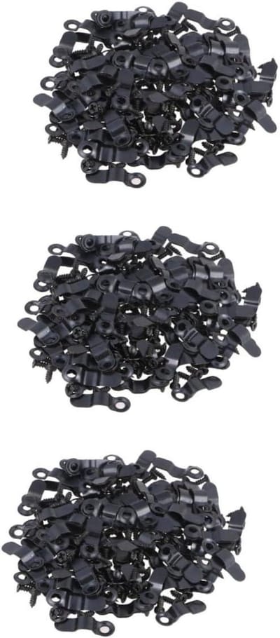Fotolijst Hangers - Frame Bevestiging - Decoratie Ophangen - Eenvoudige Installatie - 200 Stuks - Zwart