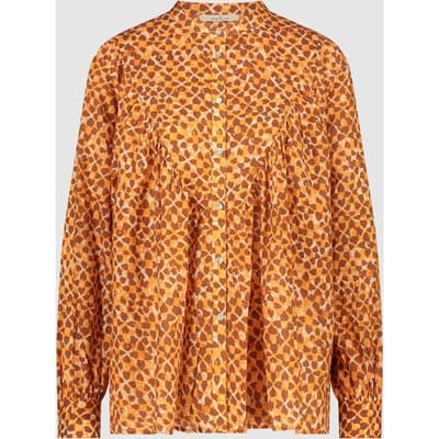 Circle of Trust Jane Blouse Rustic Glow Size: XS | Long-Sleeved Tops Outlet | Dames | Oranje