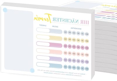 Kleurrijke agenda voor fysiotherapie en massage, perfect voor planning en organisatie
