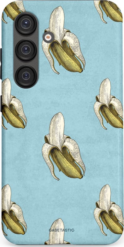 Casetastic Hoesje Geschikt voor Samsung S25 - Stijlvolle Beschermende Duo-layer Case - Vintage Fruit Design