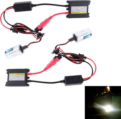 2 STKS 35 W H7 2800 LM Slanke HID Xenon Licht met 2 Legering HID Ballast, Hoge Intensiteit Ontlading Lamp, Kleurtemperatuur: 4300 K