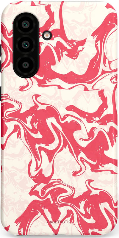 Casetastic Hoesje Geschikt voor Samsung A56 / A36 - Stijlvolle Beschermende Duo-layer Case - Marshmellow Explosie