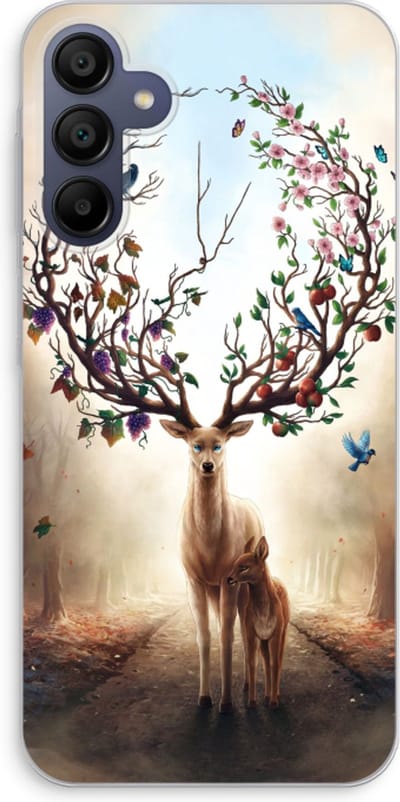 Case Company® - Hoesje geschikt voor Samsung Galaxy A15 hoesje - Seasons Change - Soft Cover Telefoonhoesje - Bescherming aan alle Kanten en Schermrand