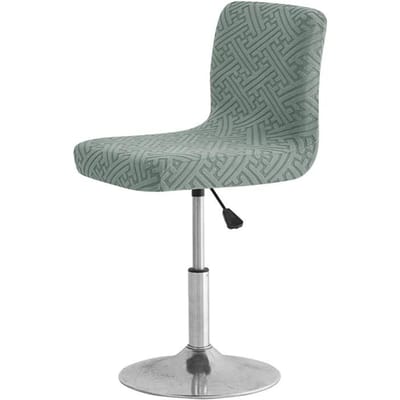 Housses de tabouret de bar en jacquard, lot de 1, 2, 4 ou 6 pièces, à dossier court, pour hôtel, bar, maison 1pc