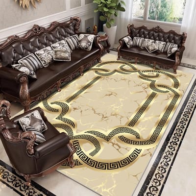 Senior Luxe Moderne Stijl Tapijt Woonkamer Decoratie Huis Kinderkamer Tapijten Antislip Wasbare Vloermatten Groot Oppervlak Vloerkleed 60*90cm