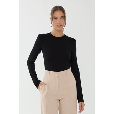 Stevige Lange Mouwen Bodysuit
