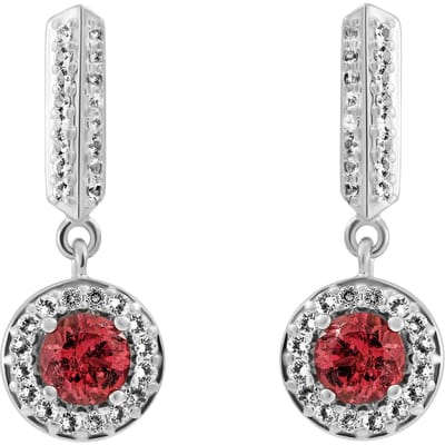 Orphelia 'Bristol' Dames 925 Sterling Zilveren Oorbellen - Zilver ZO-7579/P
