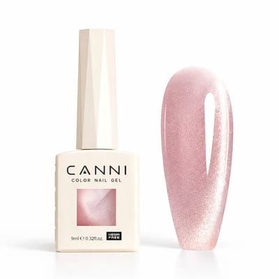 Canni - Cateye gellak - 10 ml - HEMA-vrij - TPO-vrij - Cat eye gellak - Cat eye - Pink Gellac - Gellak - Cat eye nagellak - Cat eye gellak set - Gellak nagellak - Gellak set