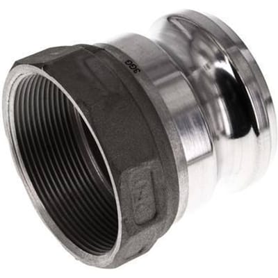 Camlock DN 60 (2 1/2'') Koppeling AluminiumRp 2 1/2'' met binnendraad Type A MIL-C-27487