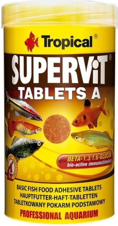 TROPICAL Supervit Tablets A - voer voor vissen - 150g/250ml