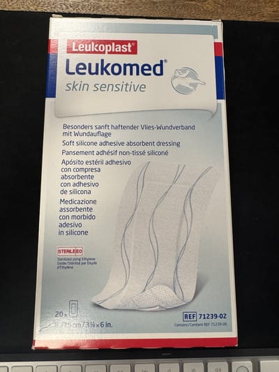 Leukomed Skin Sensitive 20 pieces per box