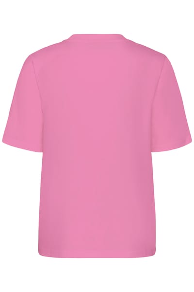 Kaffe KAcherie T-Shirt Dames T-shirt - Pink Frosting