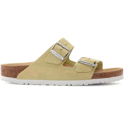 Damessandalen van suède leer Birkenstock Arizona