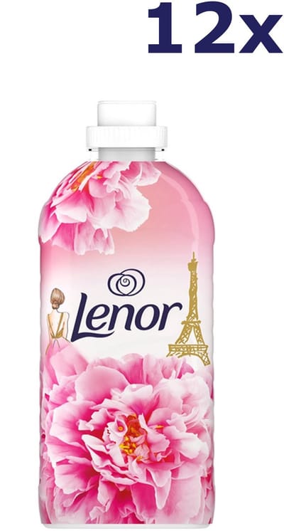 12x Lenor Wasverzachter - 37sc925ml - haute couture - l'ingenue