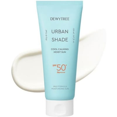 DEWYTREE Urban Shade Koel Kalmerende Vocht Zonnebrandcrème SPF50+ PA++++ 150ml K-Beauty Hydraterende Koelende Zonnecrème