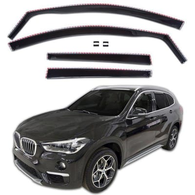Luchtafweerders - SCOUTT - BMW X1 F48 - Getint - Versterkt Acryl - Eenvoudige Installatie