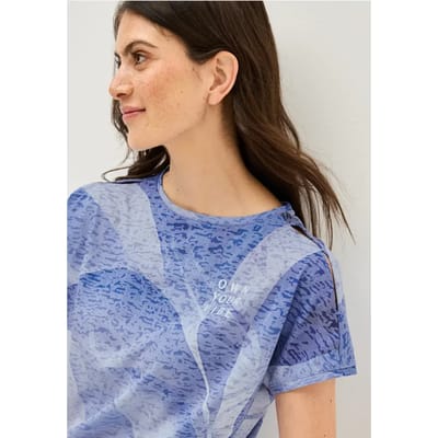 Shirt in burnout look