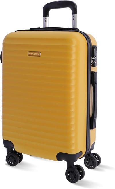 Cabinekoffer 55 x 40 x 20 cm met 4 wielen en hangslot - Ideaal voor Ryanair