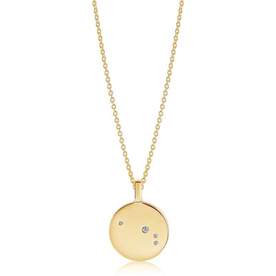 Sif Jakobs Jewellery Dames-Ketting 925 Zilver gerhodineerd Zirkonia One Size Ram 87604501