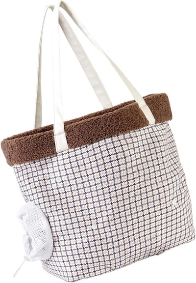 Katten Reistas - Draagbare Tas - Reizen en Wandelen - Fleece Isolatie Voet Gat - Zoals Afgebeeld - Zwart