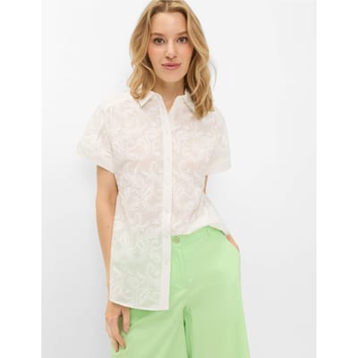 regular fit blouse van puur katoen model 'VIV'