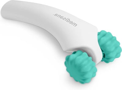 Handmassageapparaat met rollers - verkwikkende vibratie en rolmassage - 3 intensiteitsniveaus