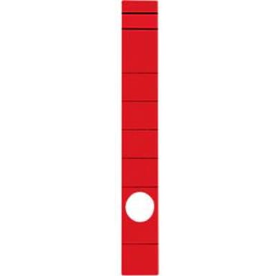 Rugetiket, rugbreedte 39 mm, zelfklevend, 10 stuks, rood