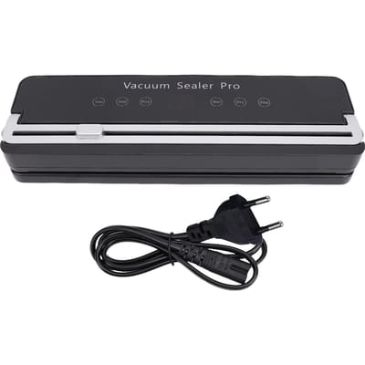 Vacumeermachine met Snijder 120W Krachtige Zuigkracht Multifunctioneel Compact Voedsel Sealen gray