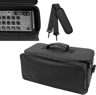 Digitale Mixer en Bluetooth Speaker Tas van Premium Nylon, Geschikt voor Behringer XR18, JBL Xtreme 4 en Bose SoundLink Max, Ideaal voor Muzikanten en Evenementen