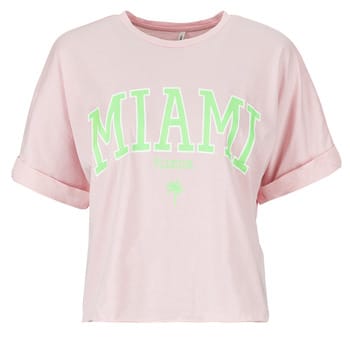 T-shirt Korte Mouw Only ONLMINDY LIFE