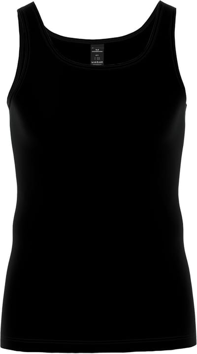 Gotzburg heren singlet slim fit 95/5 (1-pack) - heren onderhemd stretch katoen - zwart