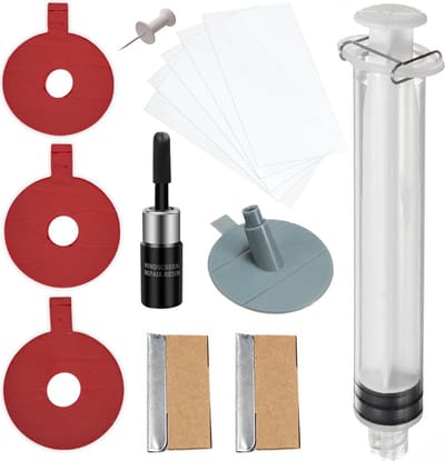 Autoruit voorruit reparatie set - doe-het-zelf kit - ruit glas sterretje repareren