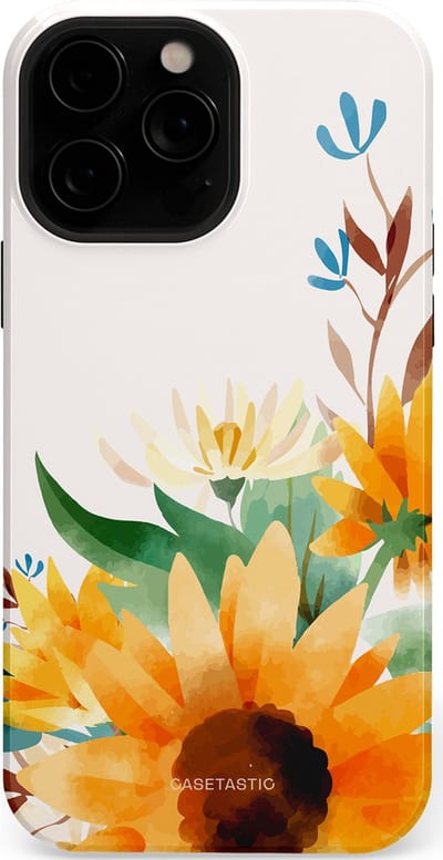 Casetastic Hoesje Geschikt voor Apple iPhone 13 Pro Max Magsafe - Stijlvolle Beschermende Duo-layer Case - Stralend geel
