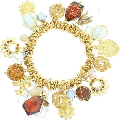 Behave - Bedelarmband goudkleur - Boho chic voor dagelijks gebruik