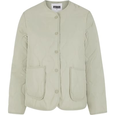 Urban Classics - Quilted Jacket - XS - Groen