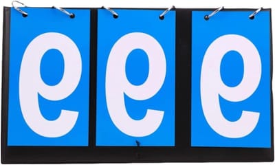 Digitaal Scorebord - Tafelblad Scorekeeper - Wedstrijd Beheer - Opvouwbaar Ontwerp - 2 of 3 Cijfers - Rood Blauw
