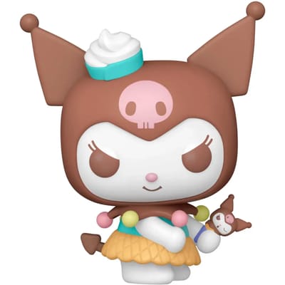 Hello Kitty Hello Kitty and Friends - Kuromi (Ice Cream) vinylfiguur 101 Funko Pop! meerkleurig Unisex