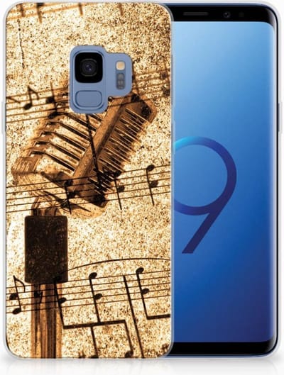 Samsung Galaxy S9 Siliconen Hoesje met foto Bladmuziek