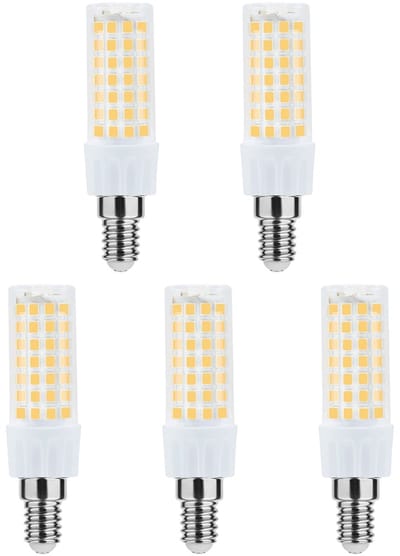 Modee LED Buislamp E14 - 6W 6000K 600lm 230V - LED Afzuigkaplamp - Daglicht Wit - 5 stuks
