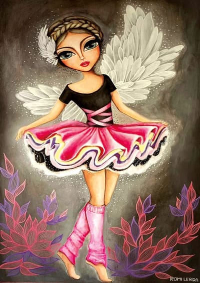 Magnolia puzzel ballerina 1000 stukjes - legpuzzel voor volwassenen.