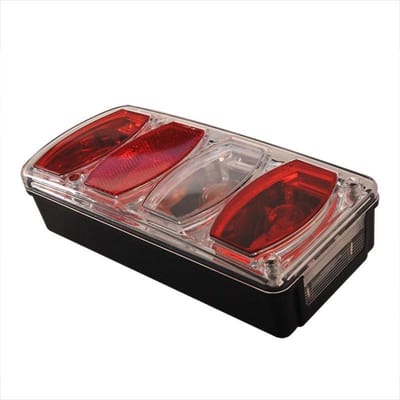ProPlus Achterlicht aanhangwagen - 6 functies - 222 x 100 mm - Links - Inclusief lampen