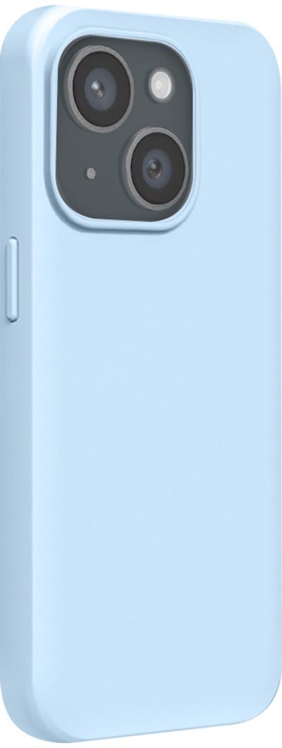 Rhinoshield, Hoesje Geschikt voor Apple iPhone 15 Plus Model SolidX Ultra-stevig, Lichtblauw
