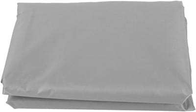 Comfortabele 3-zits schommelbank met gemakkelijk te reinigen kussenhoes voor tuin en terras in grijs