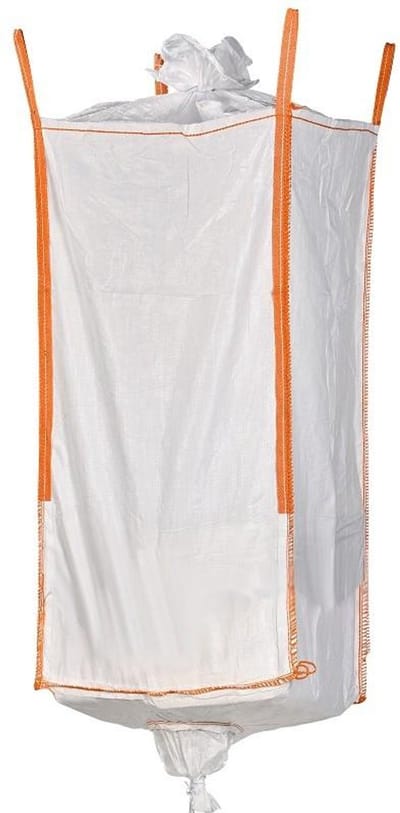 5x | Hoge Bigbag 90x90x190cm | 1500KG | Met vul- en uitloopschort