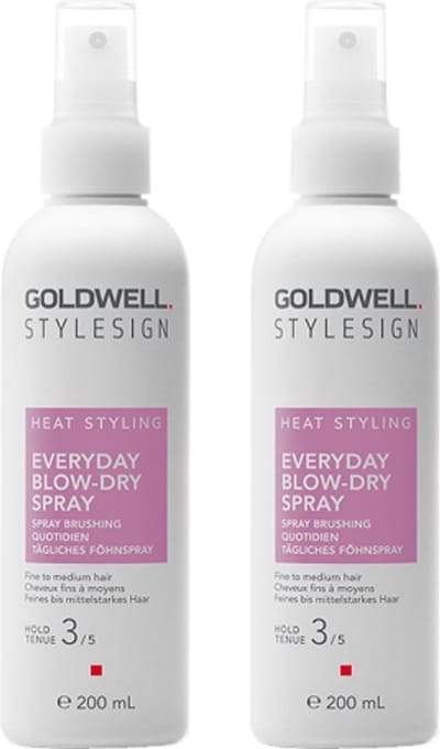 Goldwell - Stylesign - Heat Styling Everyday Blow Dry Spray - voordeelverpakking - 2 x 200