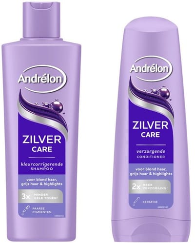 Andrélon Zilvercare Shampoo & Conditioner