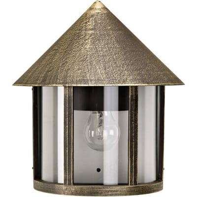Albert Leuchten Ouderwetse buitenwandlamp Vecchio bruin